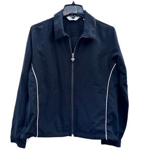 Callaway Golf Full Zip Lightweight Training Windbreaker Sporty Jacket EUC M